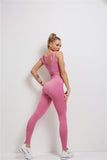 Conjunto 2 piezas: Top sin mangas + calza.