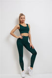 Conjunto 2 piezas: Top sin mangas + calza.