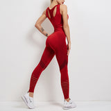 Conjunto 2 piezas: Top sin mangas + calza.