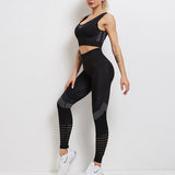 Conjunto 2 piezas: Top sin mangas + calza.