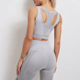 Conjunto 2 piezas: Top sin mangas + calza.