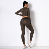 Conjunto de 2 piezas: Top mangas largas + calza.