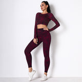 Conjunto de 2 piezas: Top mangas largas + calza.