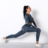 Conjunto de 2 piezas: Top mangas largas + calza.
