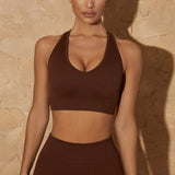 Conjunto de 4 piezas: top mangas largas + top sin mangas + calza + short.