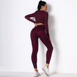 Conjunto de 2 piezas: Top mangas largas + calza.