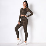 Conjunto de 2 piezas: Top mangas largas + calza.