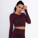Conjunto de 2 piezas: Top mangas largas + calza.