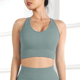 Conjunto de 4 piezas: top mangas largas + top sin mangas + calza + short.