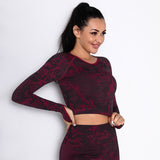 Conjunto de 2 piezas: Top mangas largas + calza.