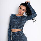 Conjunto de 2 piezas: Top mangas largas + calza.