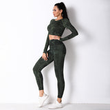 Conjunto de 2 piezas: Top mangas largas + calza.